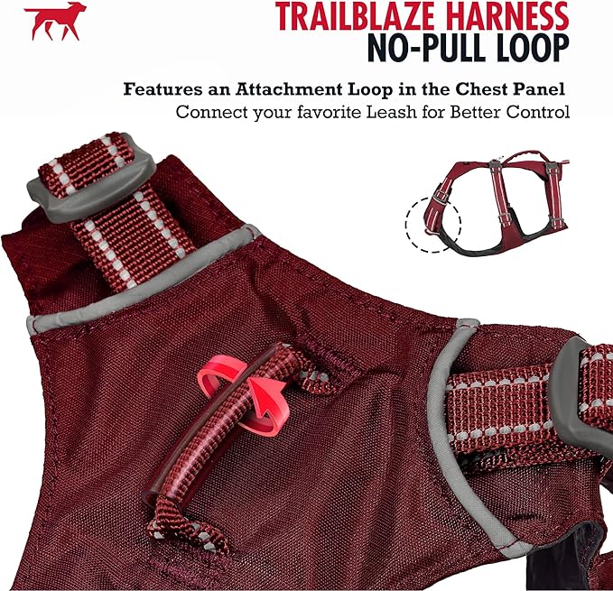 Tuff Pupper Escape Proof Dog Harness for Small Dogs | No Pull Lightweight Adjustable Harness | No Escape Multifunctional Outdoor Pet Gear | Strong Durable Breathable | Secure Comfortable Fit