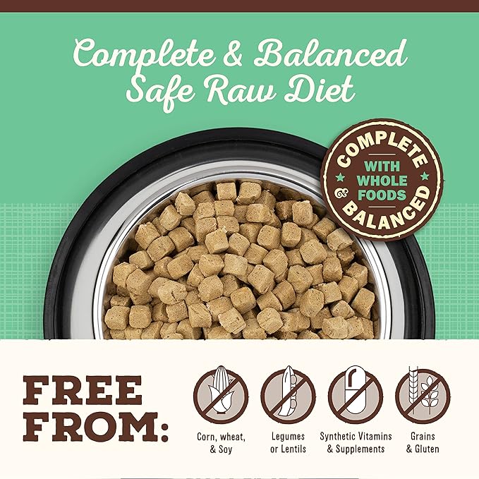 Primal Freeze Dried Dog Food, Pronto Mini Nuggets, Chicken; Scoop & Serve,Complete & Balanced Meal;Also Use As Topper or Treat; Premium, Healthy, Grain Free, High Protein Raw Dog Food 25 oz(Pack of 2)