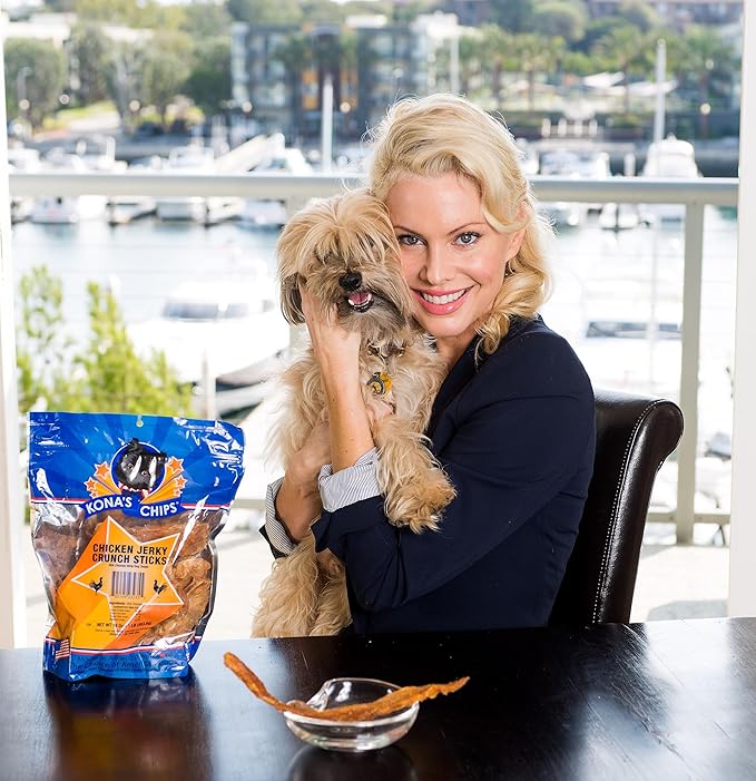 KONA'S CHIPS Burgers in Heaven - Tasty Round Beef Patties for Dogs 16 oz, Great Beef Treat for Dog Made in The USA