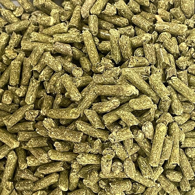 Rabbit Hole Hay - All Natural Alfalfa Pellets for Small Pets - 5 lb Box - Premium Blend