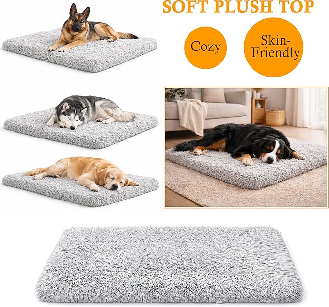 Dog beds, pet beds(XX-Large) - Premium Quality, Washable & Portable, Eco-Friendly, Multiple Sizes, Stylish Design, Removable Cover, Size XXLarge(47.24 X 31.49 X 3.93) inch