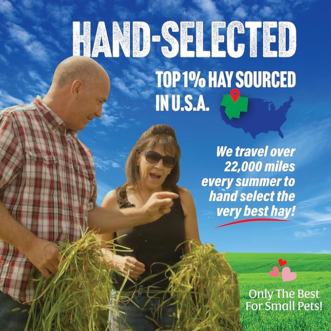 Small Pet Select 3rd Cutting "Super Soft" Timothy Hay Pet Food, 20 Lb.