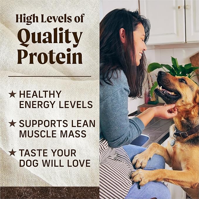 Merrick Premium Grain Free Dry Adult Dog Food, Wholesome And Natural Kibble With Real Salmon And Sweet Potato - 10.0 lb. Bag