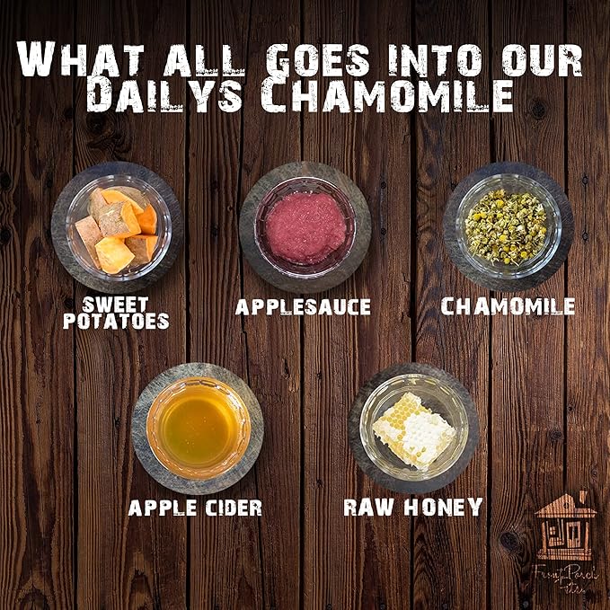 Front Porch Pets DAILY'S - Calmly Chamomile Recipe