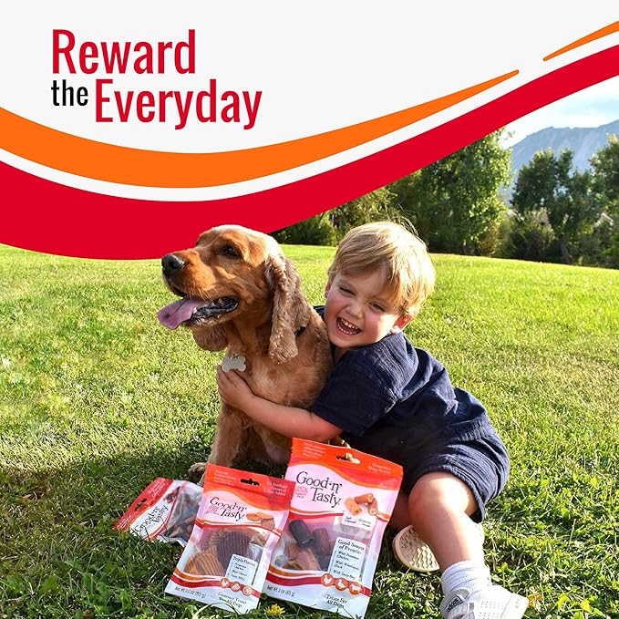 Good ‘N’ Tasty Soft and Crunchy Variety Pack, 8 Ounces, Treats for Dogs