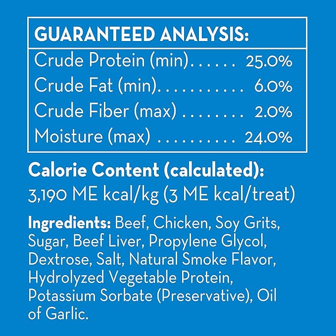 Dingo Soft & Chewy Beef/Chicken Training Treats, 360-Count (Pack of 4)