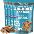 Real Meat Air Dried Dog Food w/ Real Lamb & Fish - Four 5lb Bag of Grain-Free Real Meat Dog Food Sourced from Free-Range Lamb & Ocean-Caught Fish - Digestible, All-Natural, & High-Protein Lamb & Fish