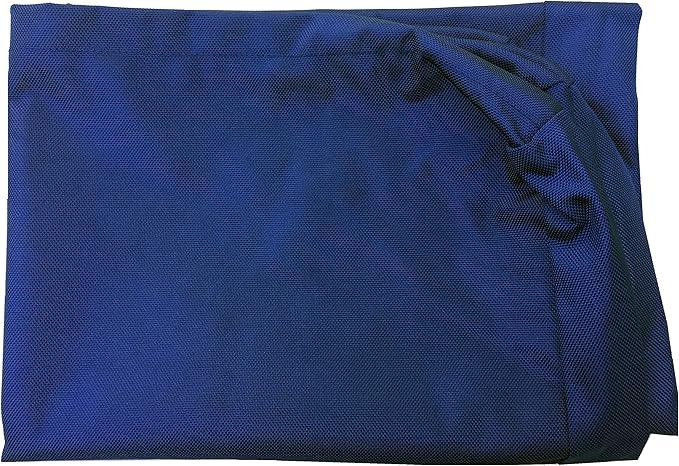 Dogbed4less XL Memory Foam Dog Bed for Medium to Large Dogs with Orthopedic Comfort, Waterproof Liner and Heavy Duty Nylon Cover 40X35 Pillow, Navy Blue