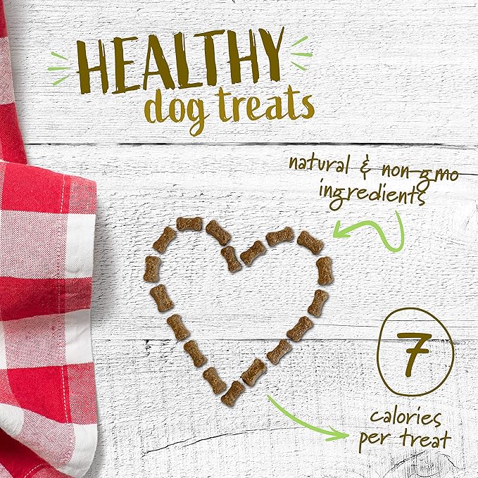 Pet Naturals Superfood Dog Treats with Blueberry and Kale - No Corn, Wheat or Artificial Ingredients - Healthy Snacks for Good Behavior and Training - Chicken Flavor, 100 Chews (Pack of 1)