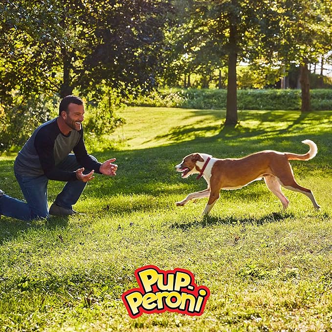 Pup-Peroni Dog Treats, Triple Steak Flavor, 22.5 Ounce, Ribeye, Top Sirloin, NY Strip Flavors (Pack of 2)
